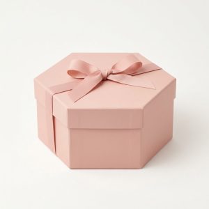 Blush Hexagon Gift Box