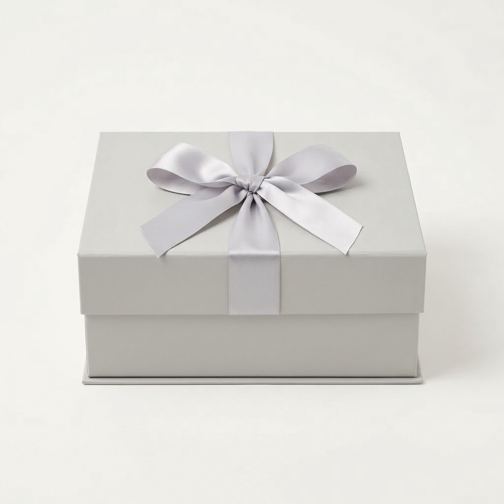 Satin Bow Gift Box